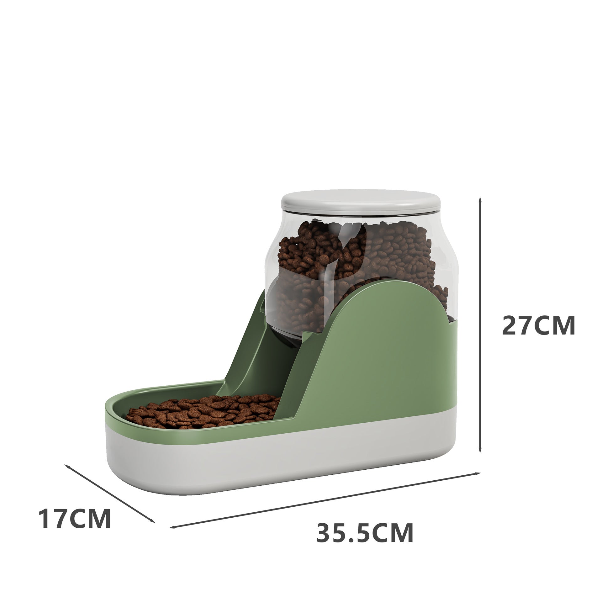 Cat Water Fountain & Automatic Pet Feeder
