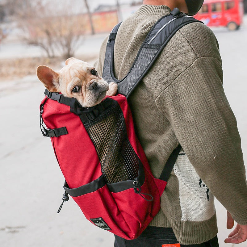 Pet Dog Carrier Backpack – Portable Travel Bag