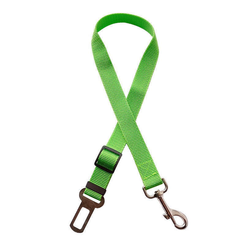 Adjustable Pet Cat Dog Car Seat Belt with Safety Clip