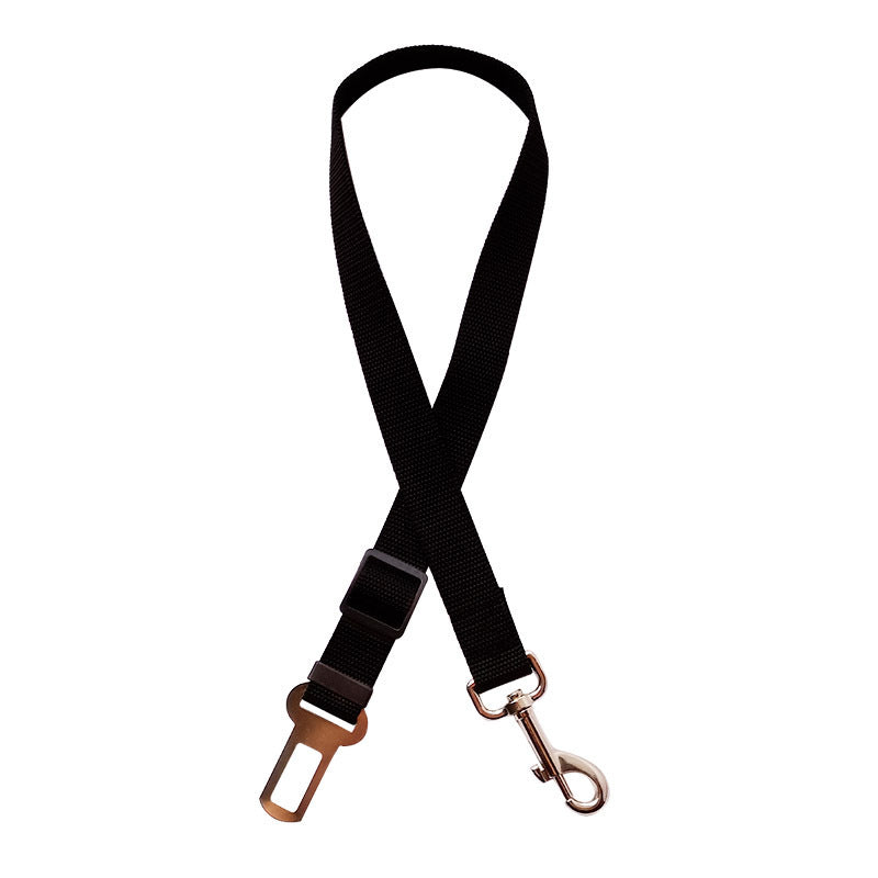 Adjustable Pet Cat Dog Car Seat Belt with Safety Clip