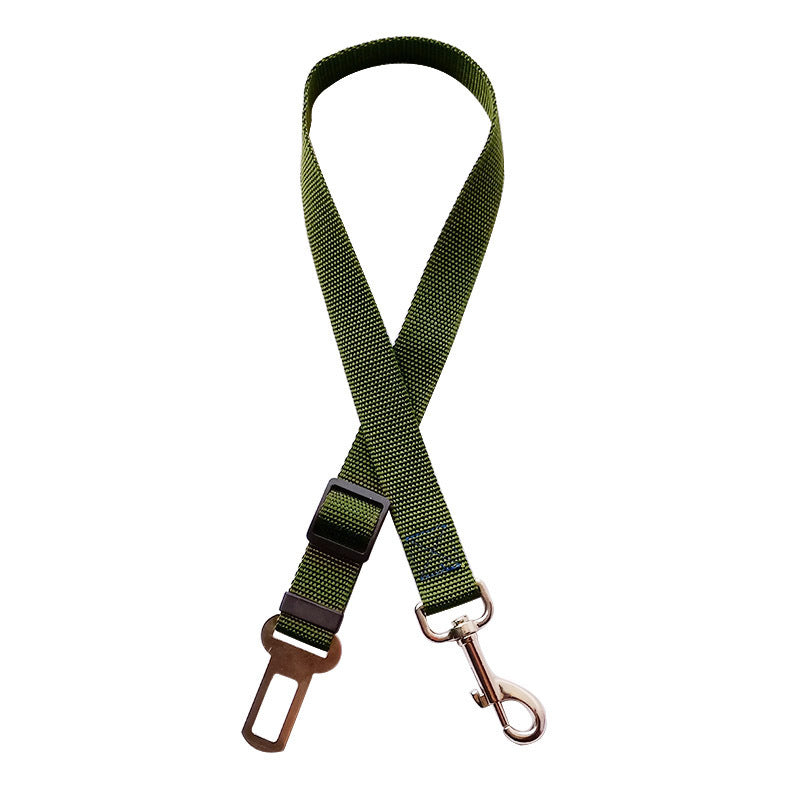 Adjustable Pet Cat Dog Car Seat Belt with Safety Clip