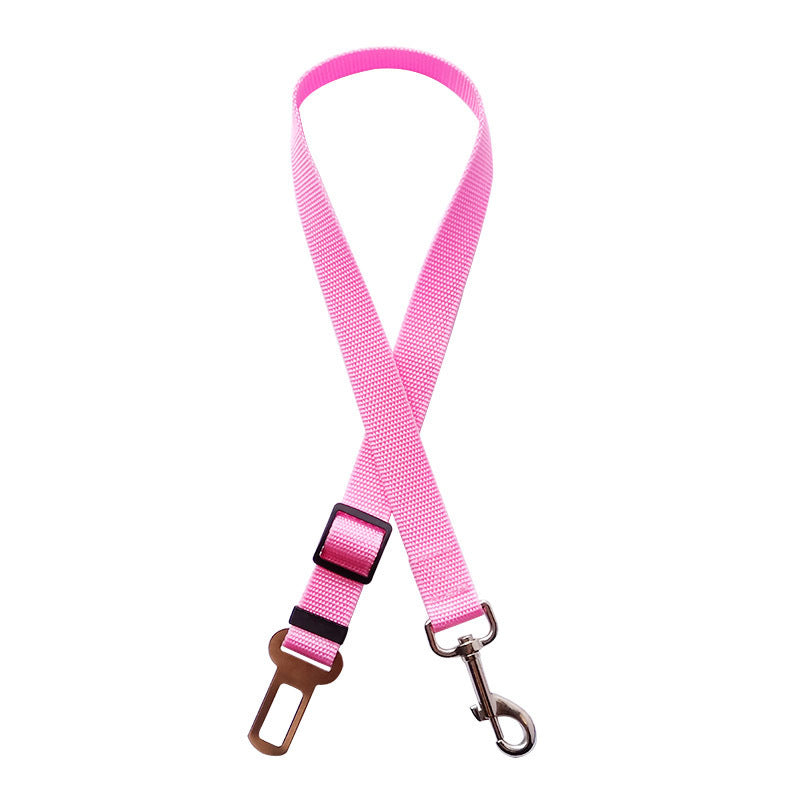 Adjustable Pet Cat Dog Car Seat Belt with Safety Clip