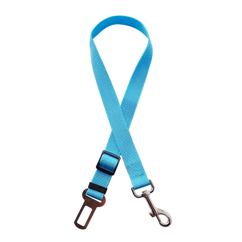 Adjustable Pet Cat Dog Car Seat Belt with Safety Clip