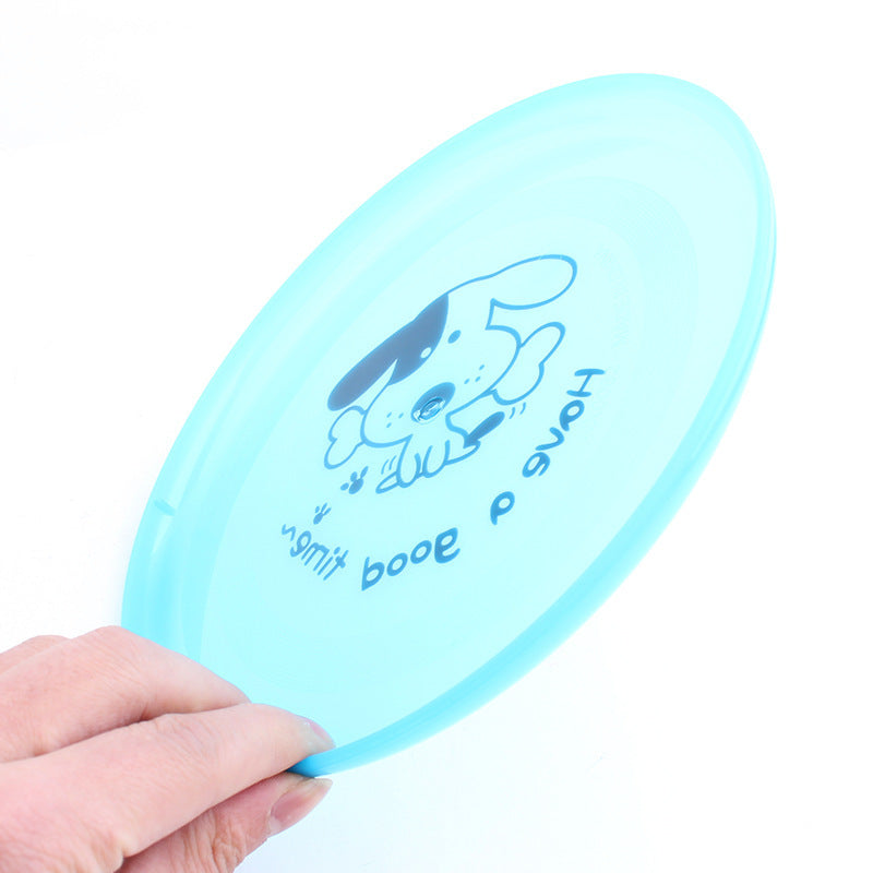 Silicone Flying Saucer Pet Toy – Interactive Dog Game Disc