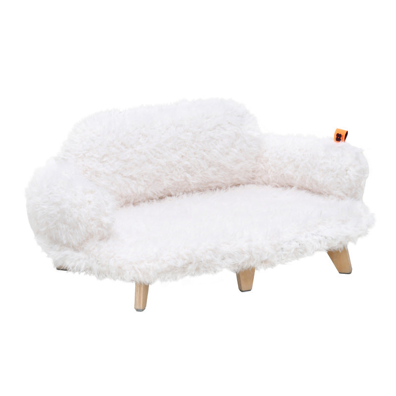 Wooden Pet Bed for Dogs & Cats – Luxury Safety Bed