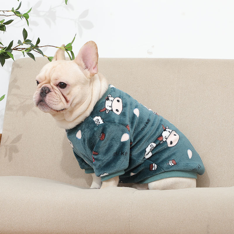 Fashion Personality French Plush Pajamas for Pets