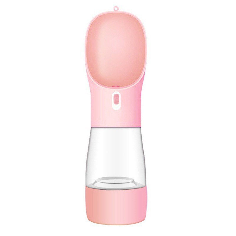 Portable Pet Dog Water Bottle & Feeding Bowl