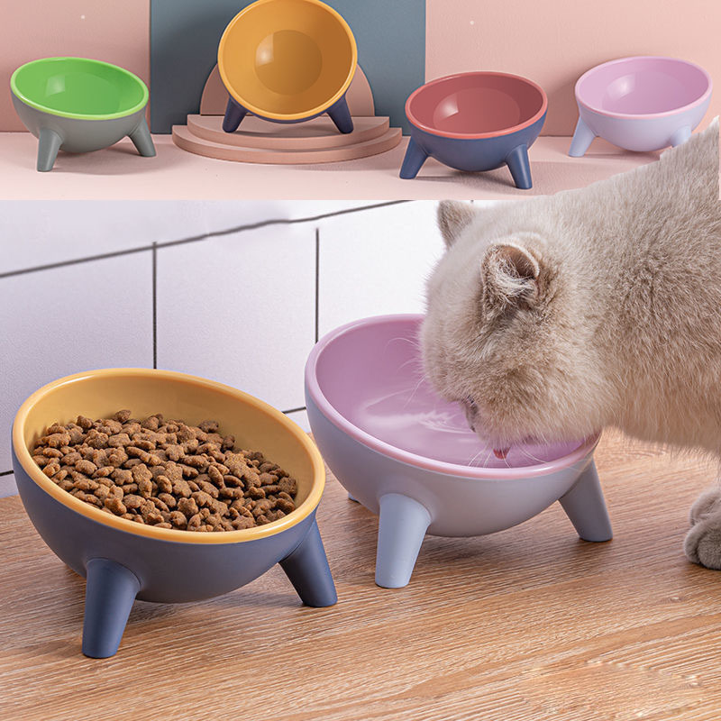Cat & Dog Bowl with Stand – Nordic Style Pet Feeder