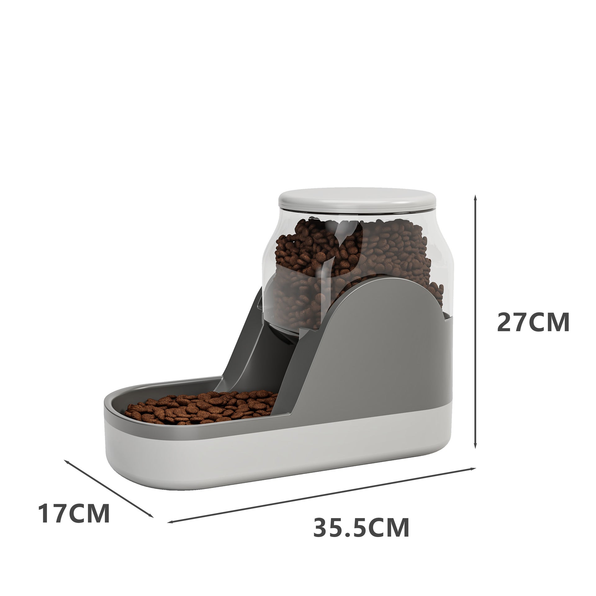 Cat Water Fountain & Automatic Pet Feeder