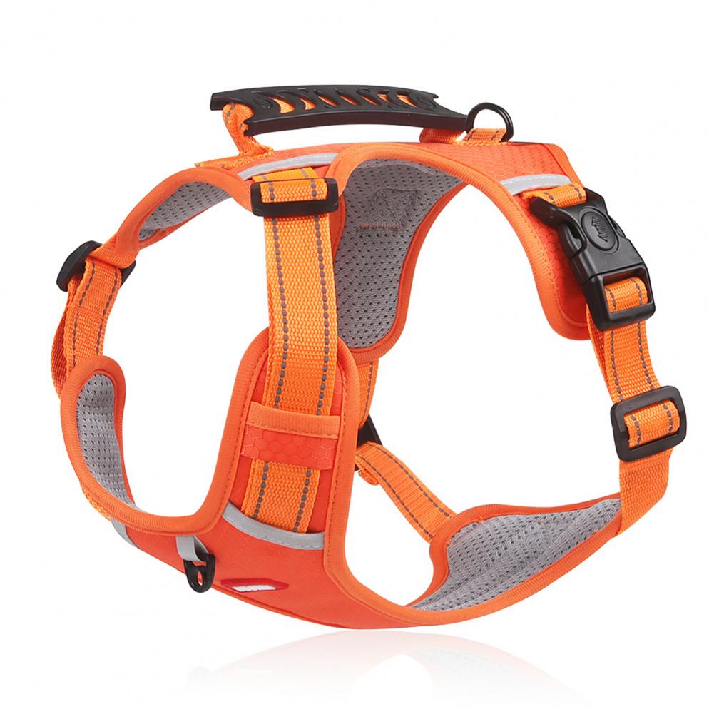 Nylon Dog Harness No-Pull Reflective Vest