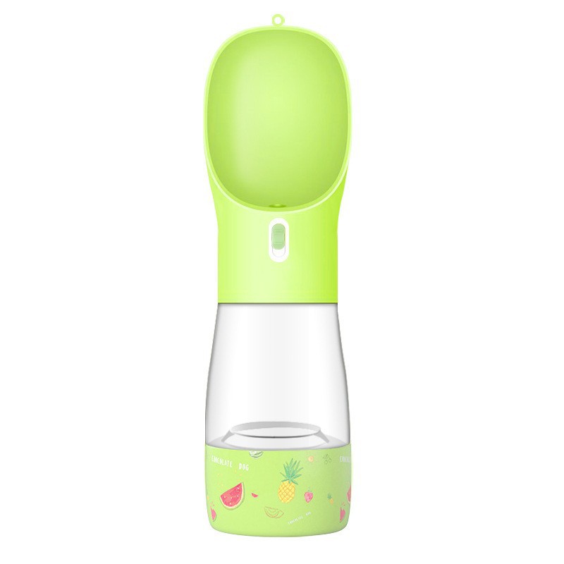 Portable Pet Dog Water Bottle & Feeding Bowl