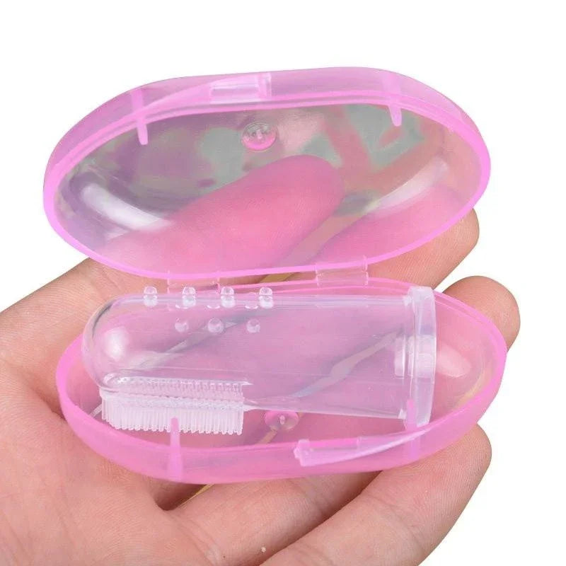 Soft Finger Toothbrush for Dogs & Cats