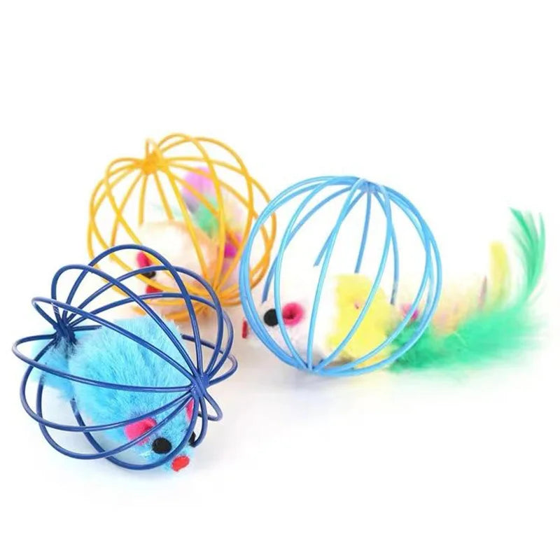 Popular Colorful Mouse in Cage