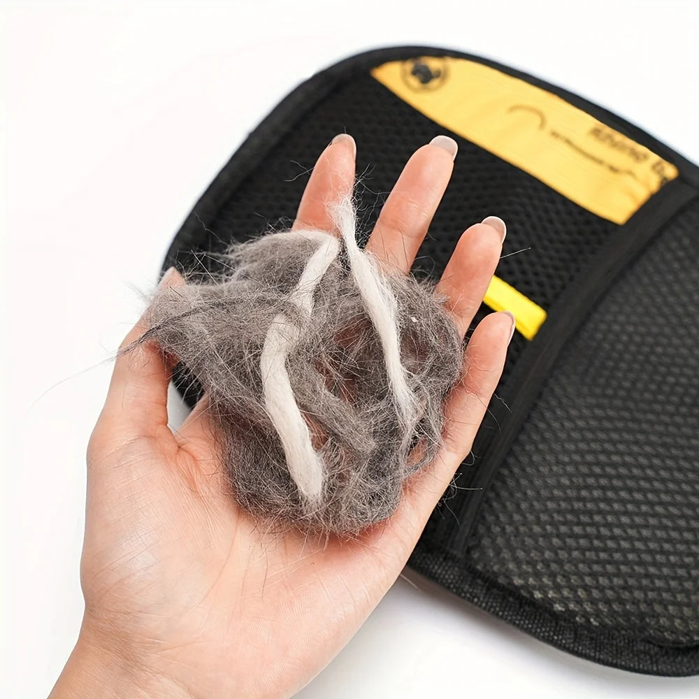 Upgrade Edition Pet Hair Removal Grooming Gloves