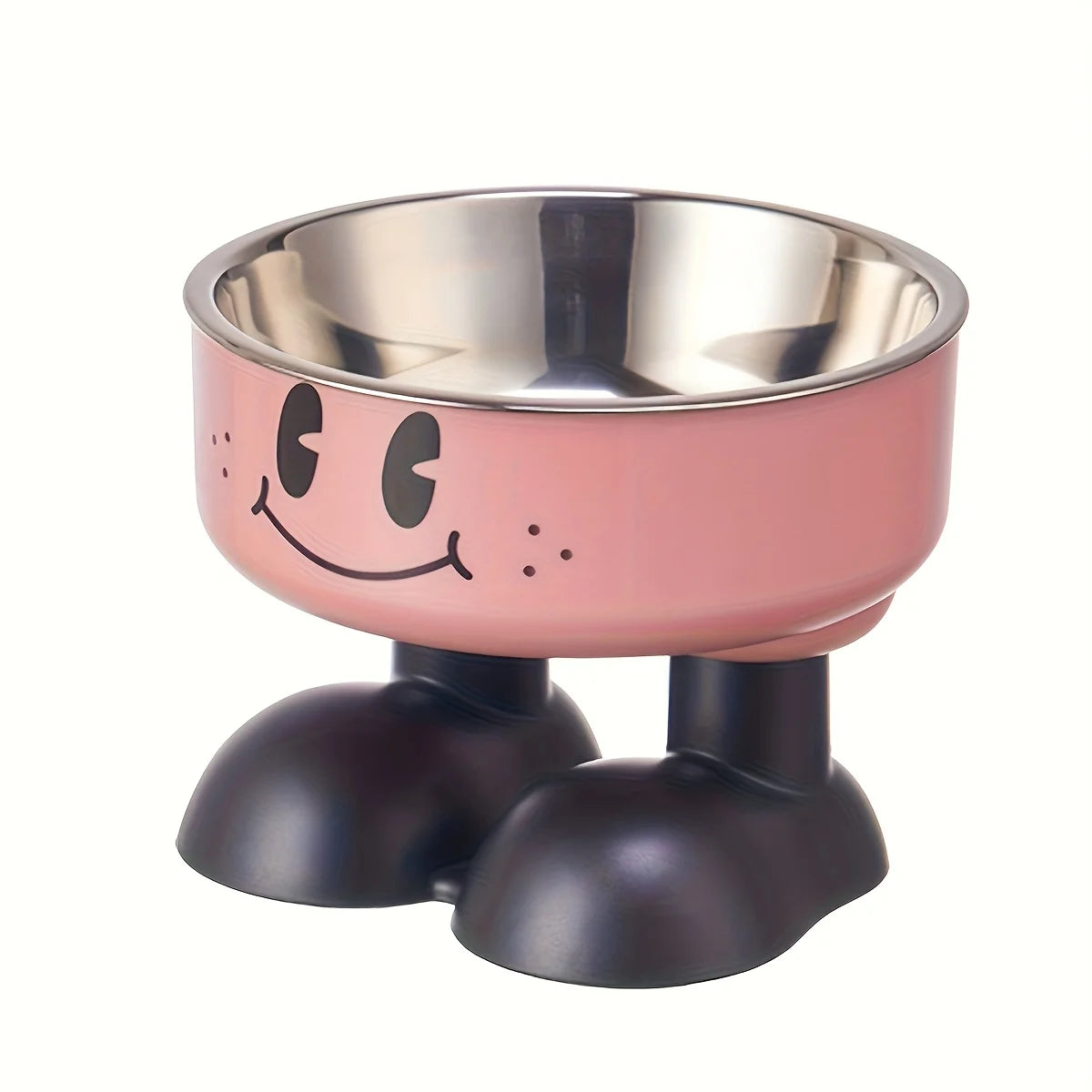 Elevated Stainless Steel Pet Bowl Set – No Spill Feeder