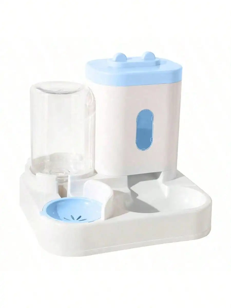 Automatic Gravity Cat Feeder & Water Dispenser