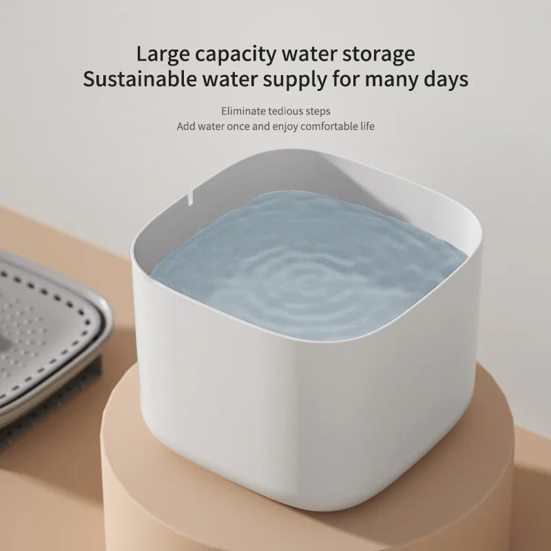 3L Pet Water Fountain with Filter & USB Pump