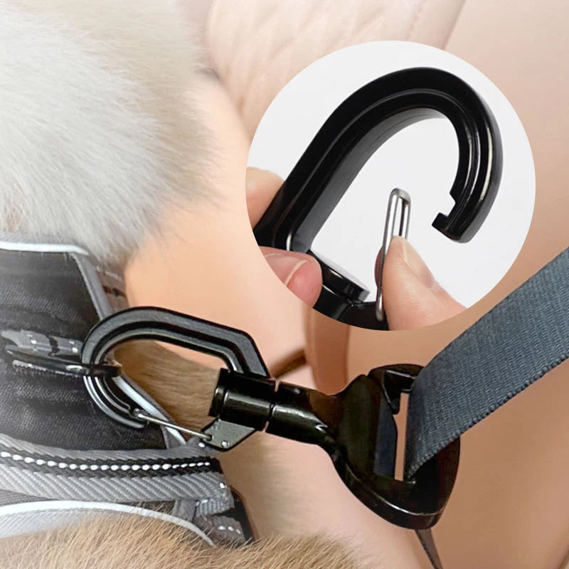 Portable Dog Car Safety Belt Buckle