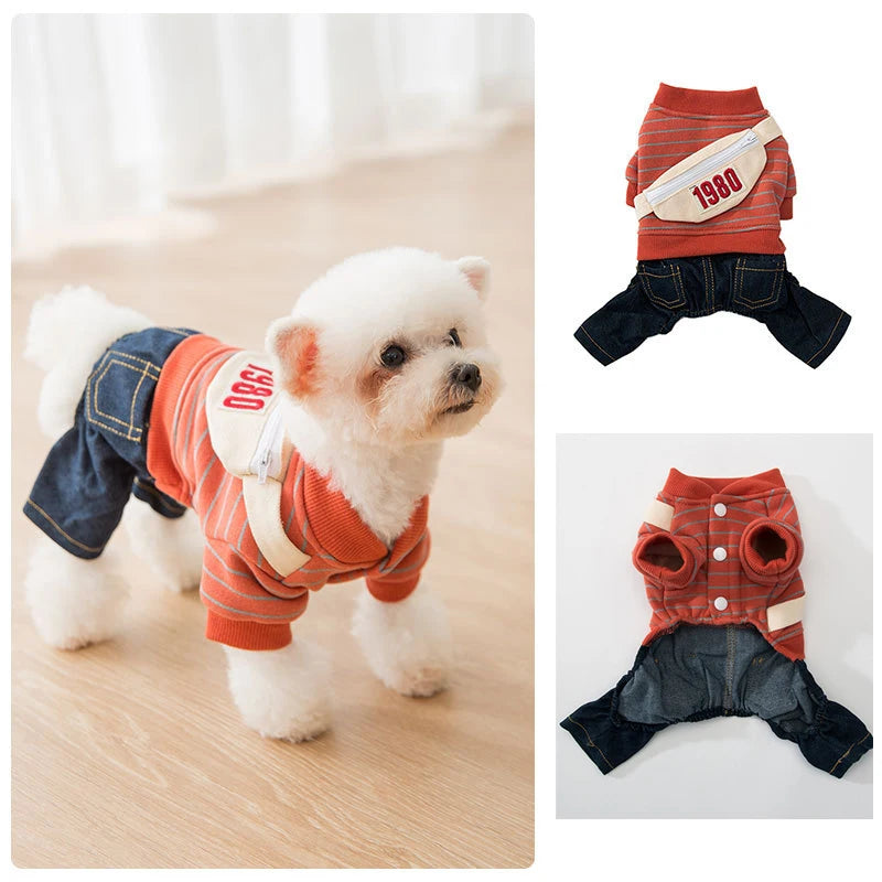 Soft Winter Dog Clothes for Small & Medium Pets