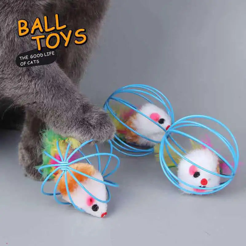 Popular Colorful Mouse in Cage