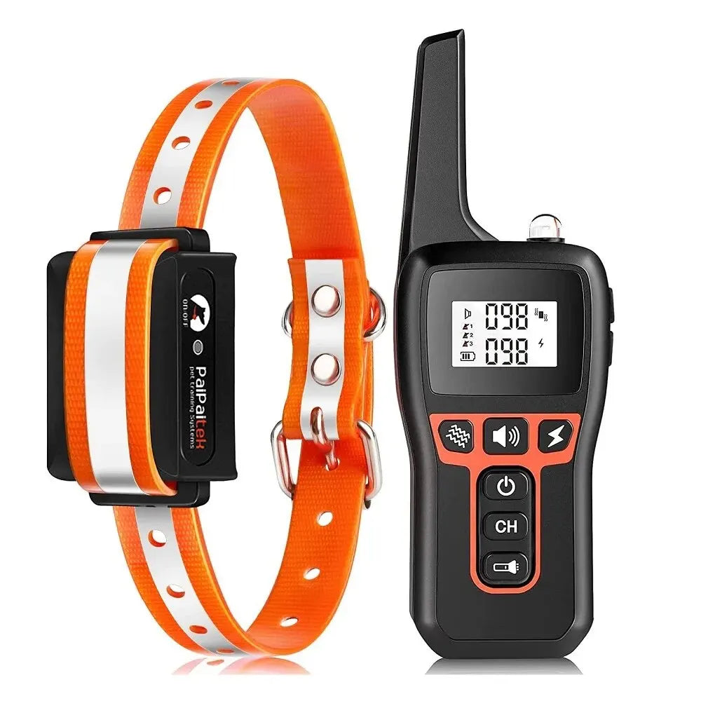 Remote Dog Training Collar with Bark Control