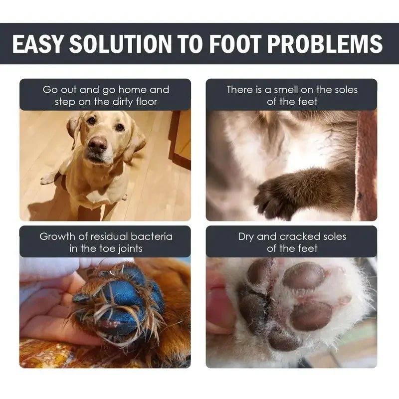 Paw Cleaner Foam 100ml with Brush for Dogs & Cats