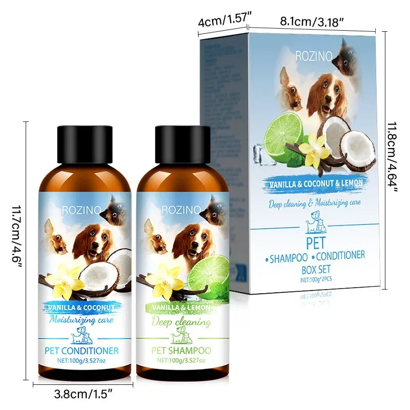 Pet Shampoo & Conditioner Combo Pack