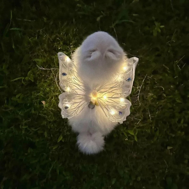 Glowing Butterfly Wings Dog Harness