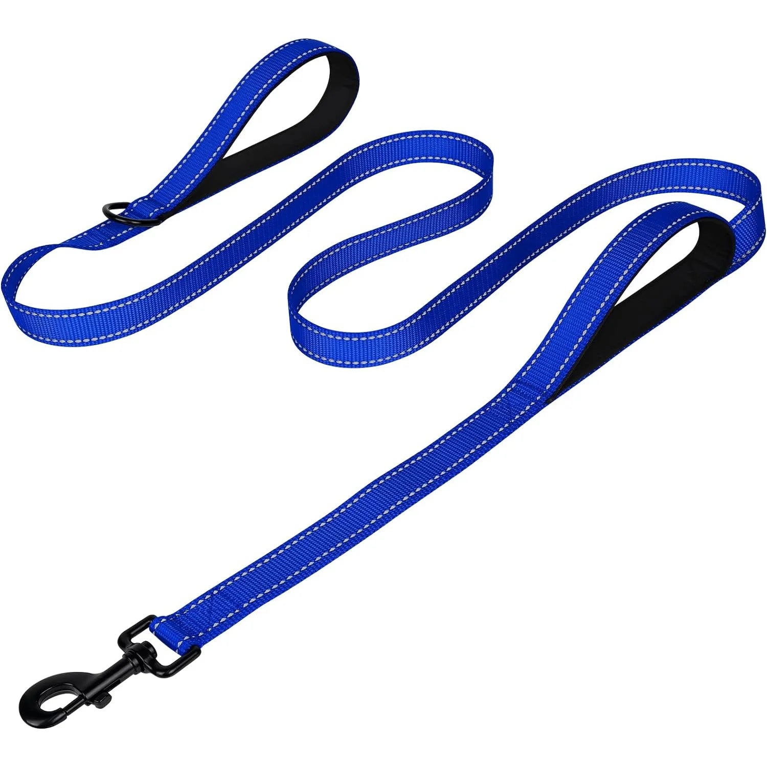 Heavy Duty Double Handle Reflective Dog Leash