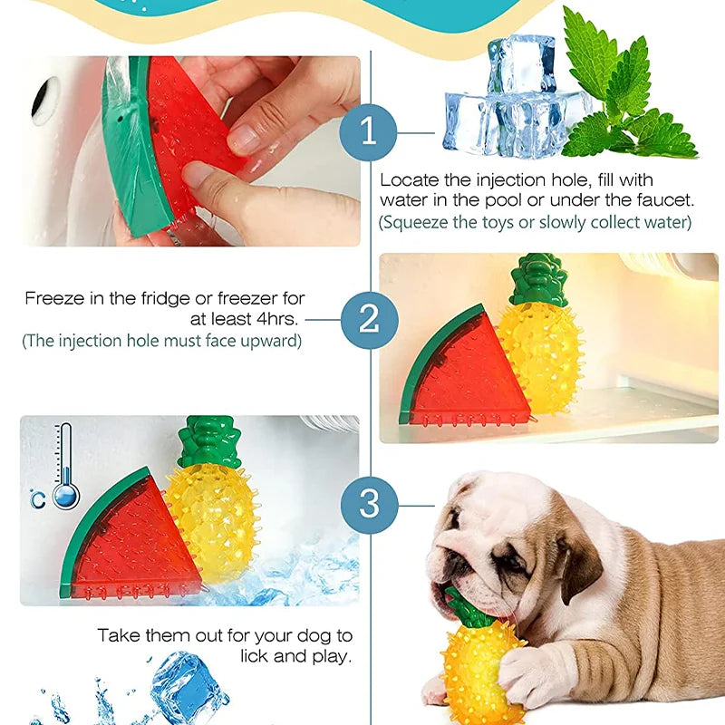 Pet Cooling Chew Toy Reusable