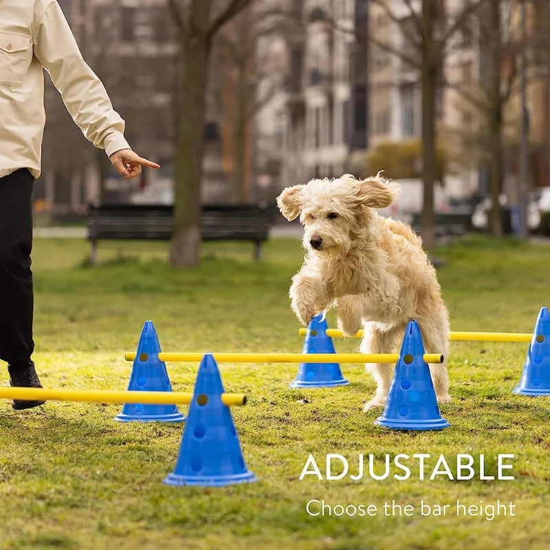 Dog Agility Jumping Bar Training Set