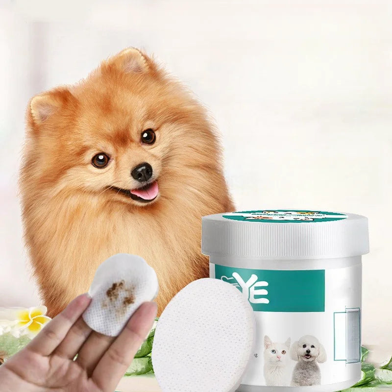 Pet Eye Wipes for Dogs & Cats
