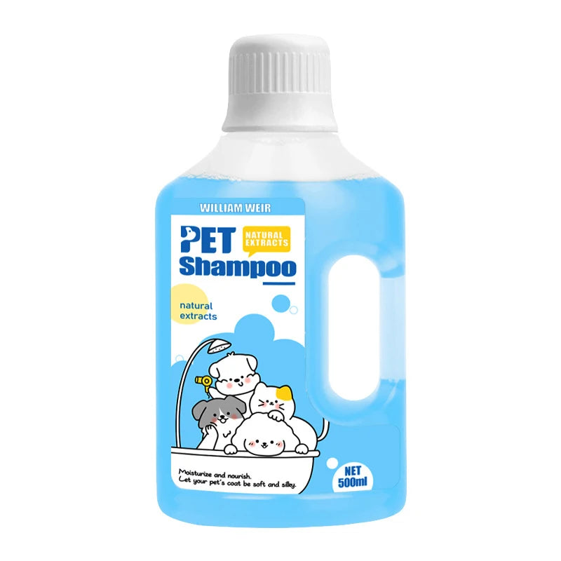 500ml Pet Bath Shampoo for Dogs & Cats