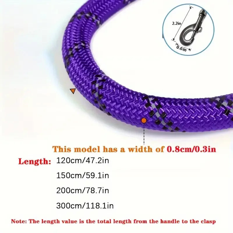 Reflective Heavy Duty Dog Leash with Padded Handle