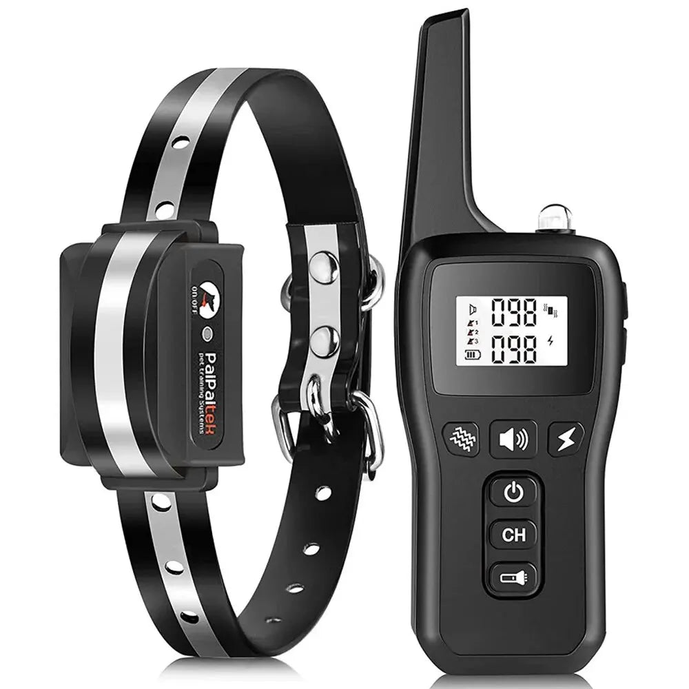 Remote Dog Training Collar with Bark Control