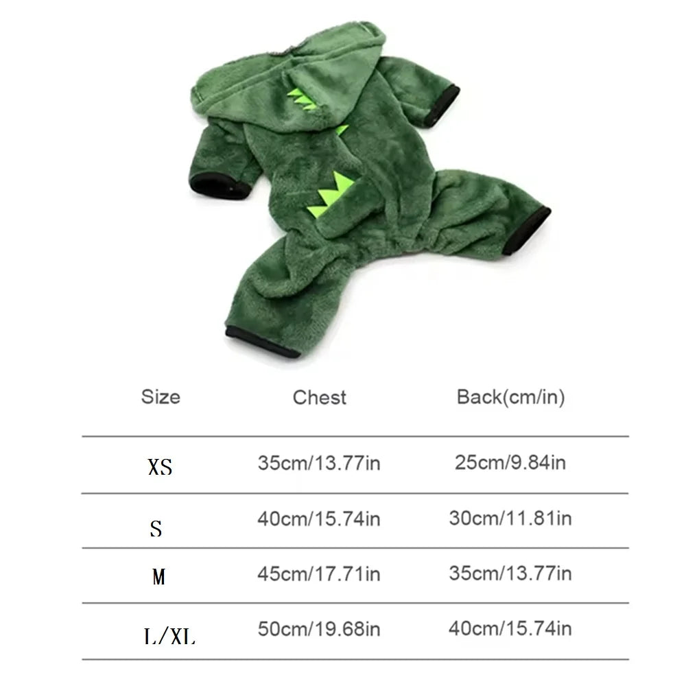 Autumn Winter Cotton Pet Clothes for Dogs & Cats