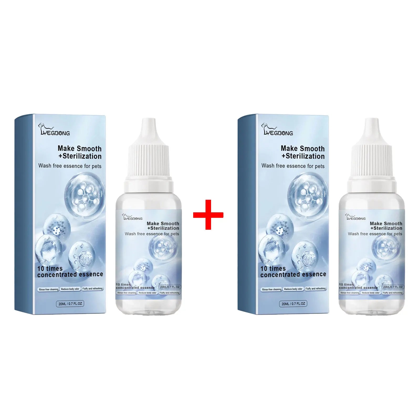 Pet Waterless Body Wash for Dogs & Cats