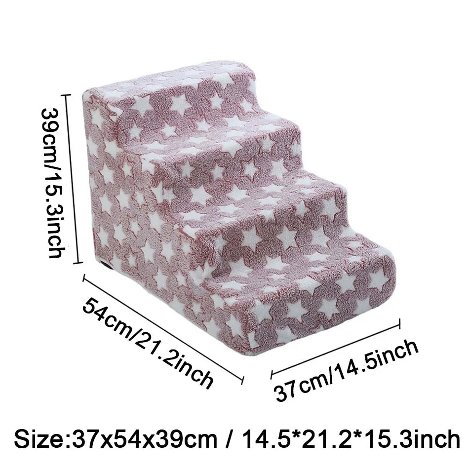 3–4 Step Dog & Cat Ramp Stairs