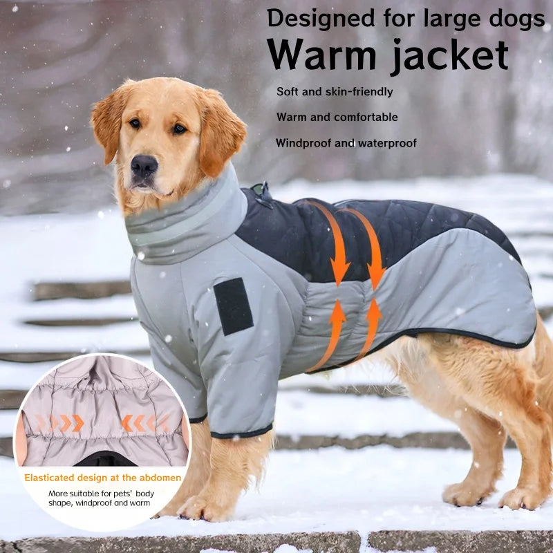 Waterproof Winter Dog Down Jacket
