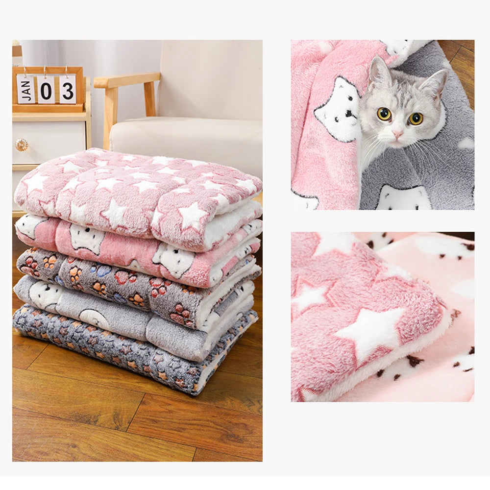 Thick Warm Cat & Small Dog Sleeping Cushion