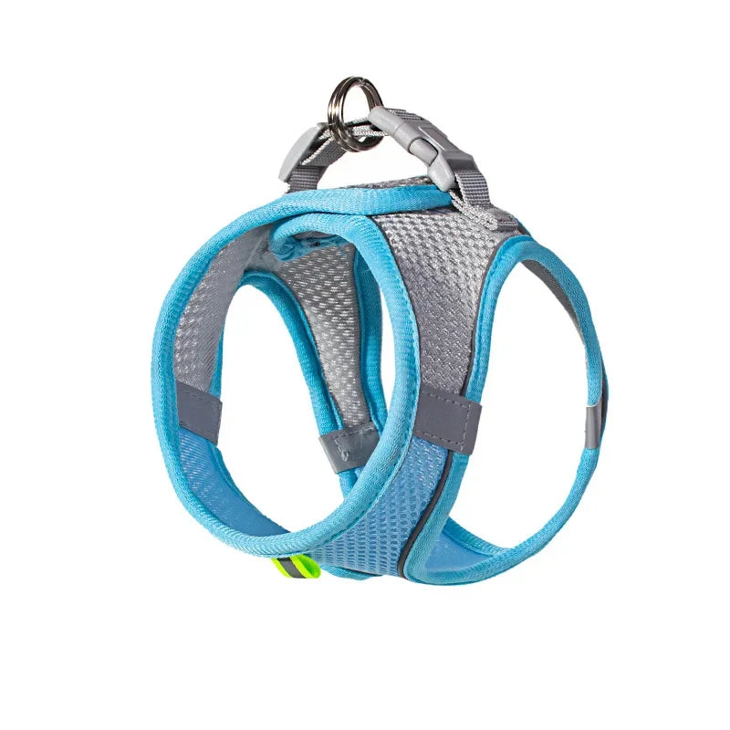 Breathable Dog & Cat Harness Vest with Chest Rope