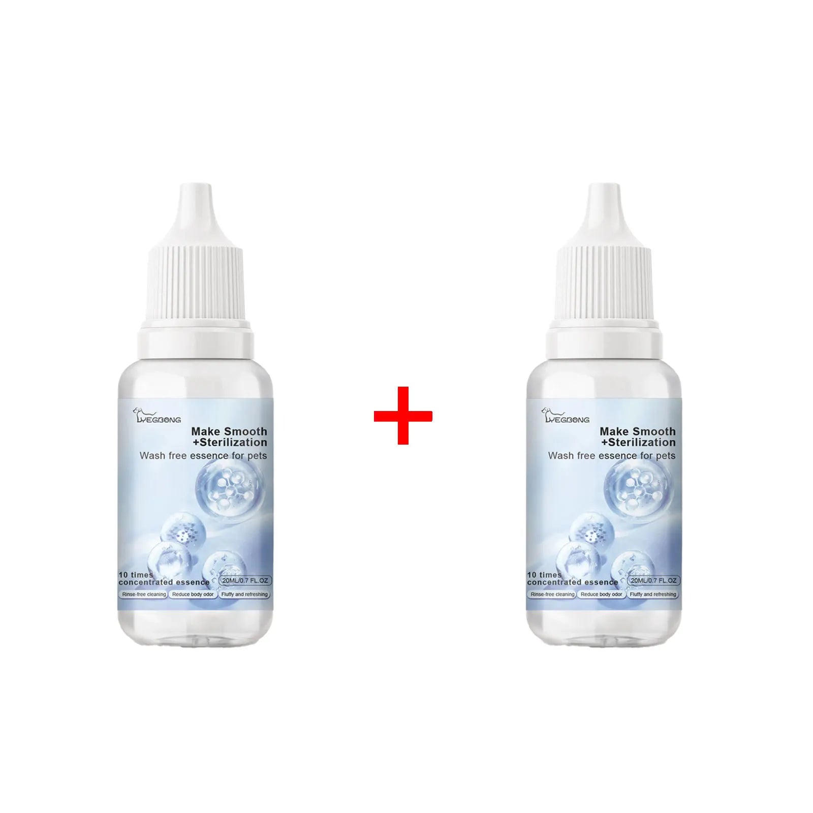 Pet Waterless Body Wash for Dogs & Cats