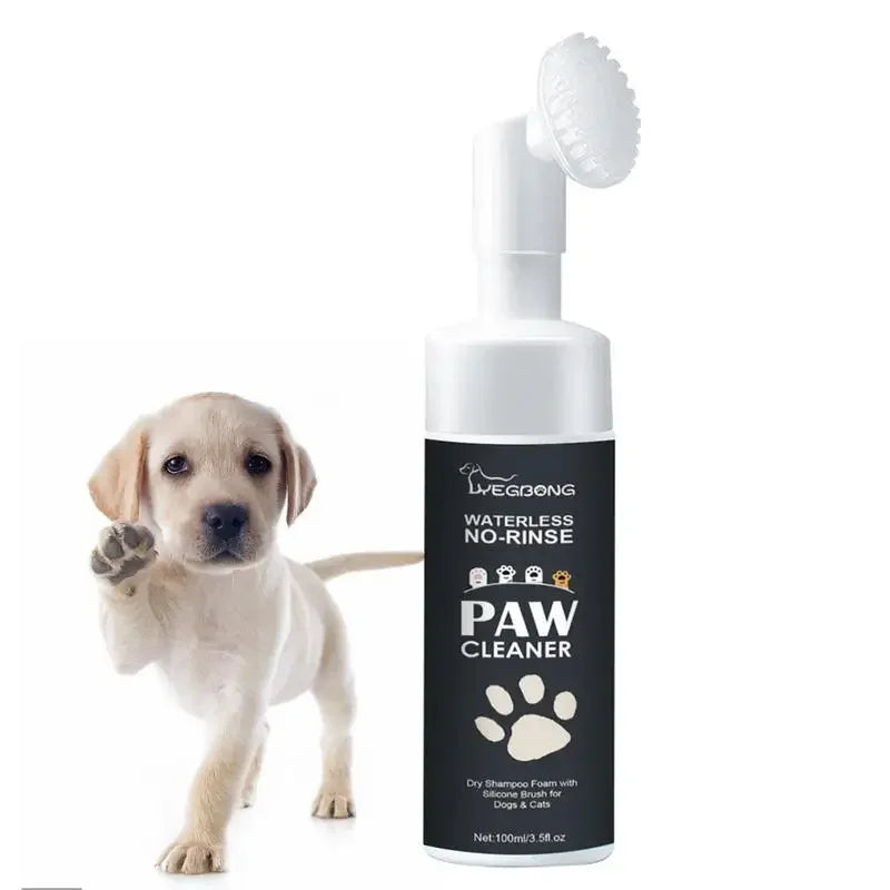 Paw Cleaner Foam 100ml with Brush for Dogs & Cats