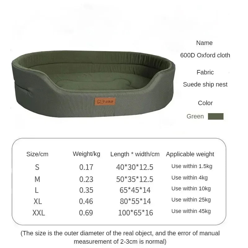 Waterproof Anti-Mite Chew-Resistant Pet Sofa Bed