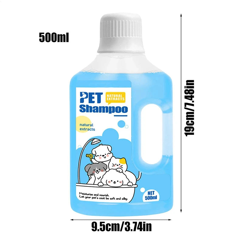 500ml Pet Bath Shampoo for Dogs & Cats