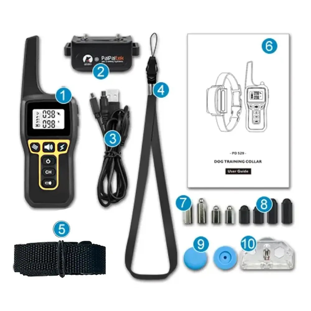 Remote Dog Training Collar with Bark Control