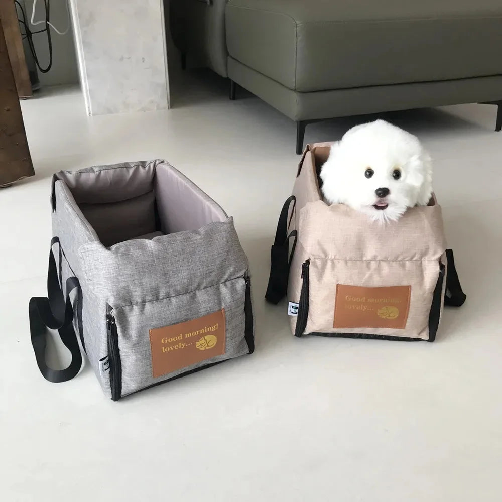 Dog Car Seat Bed Portable Pet Carrier