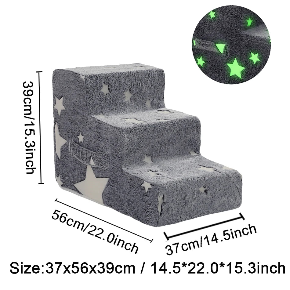 3–4 Step Dog & Cat Ramp Stairs