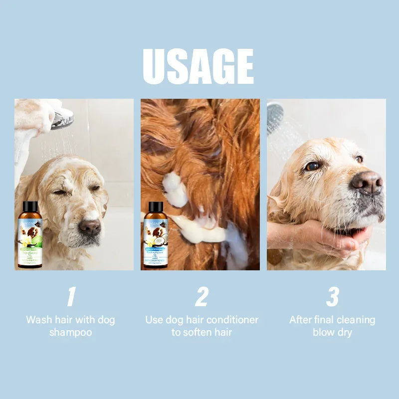 Pet Shampoo & Conditioner Combo Pack