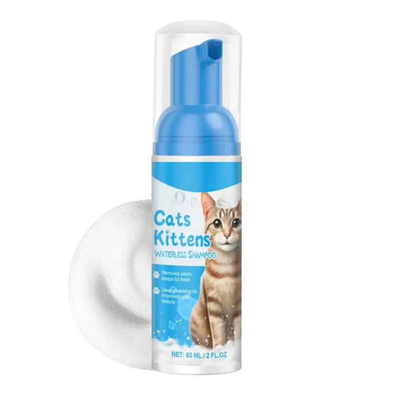 Waterless Cat Dry Shampoo Foam 60ml